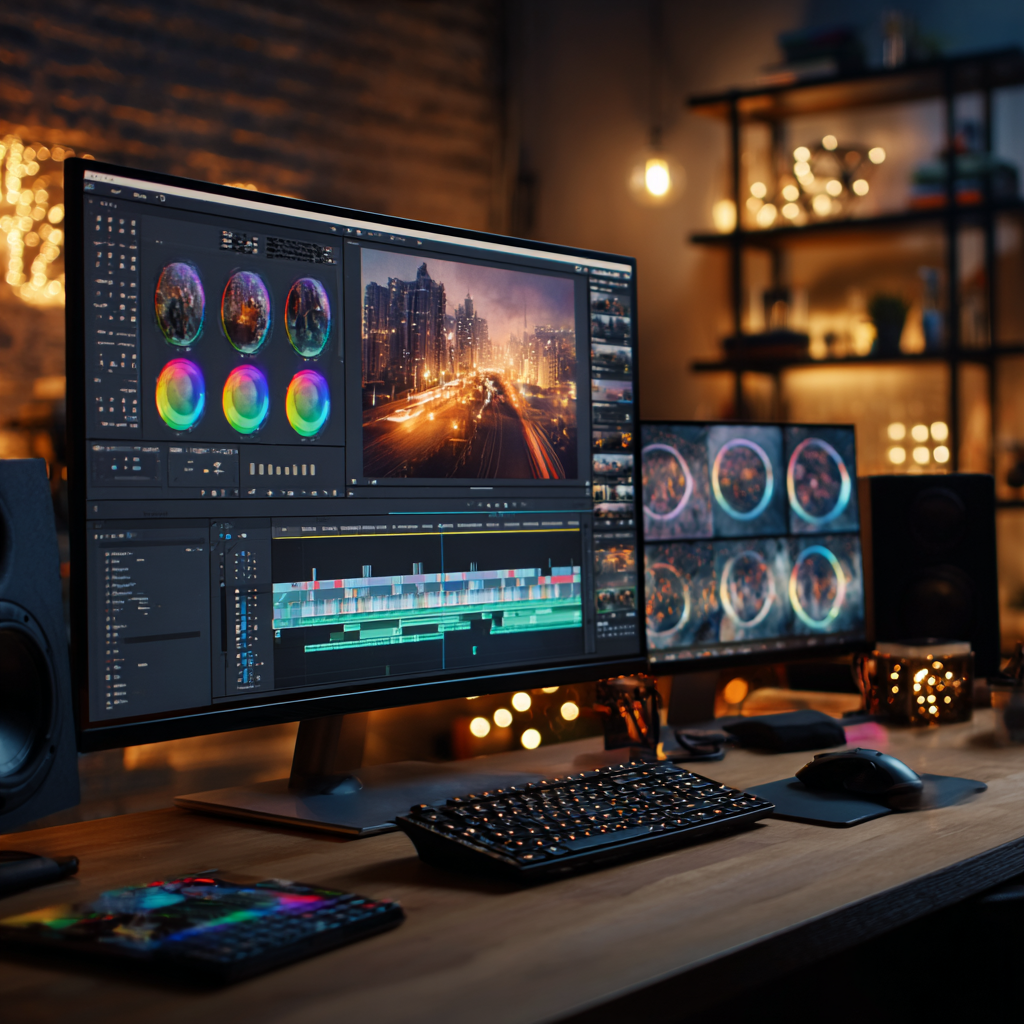 Montage vidéo créatif